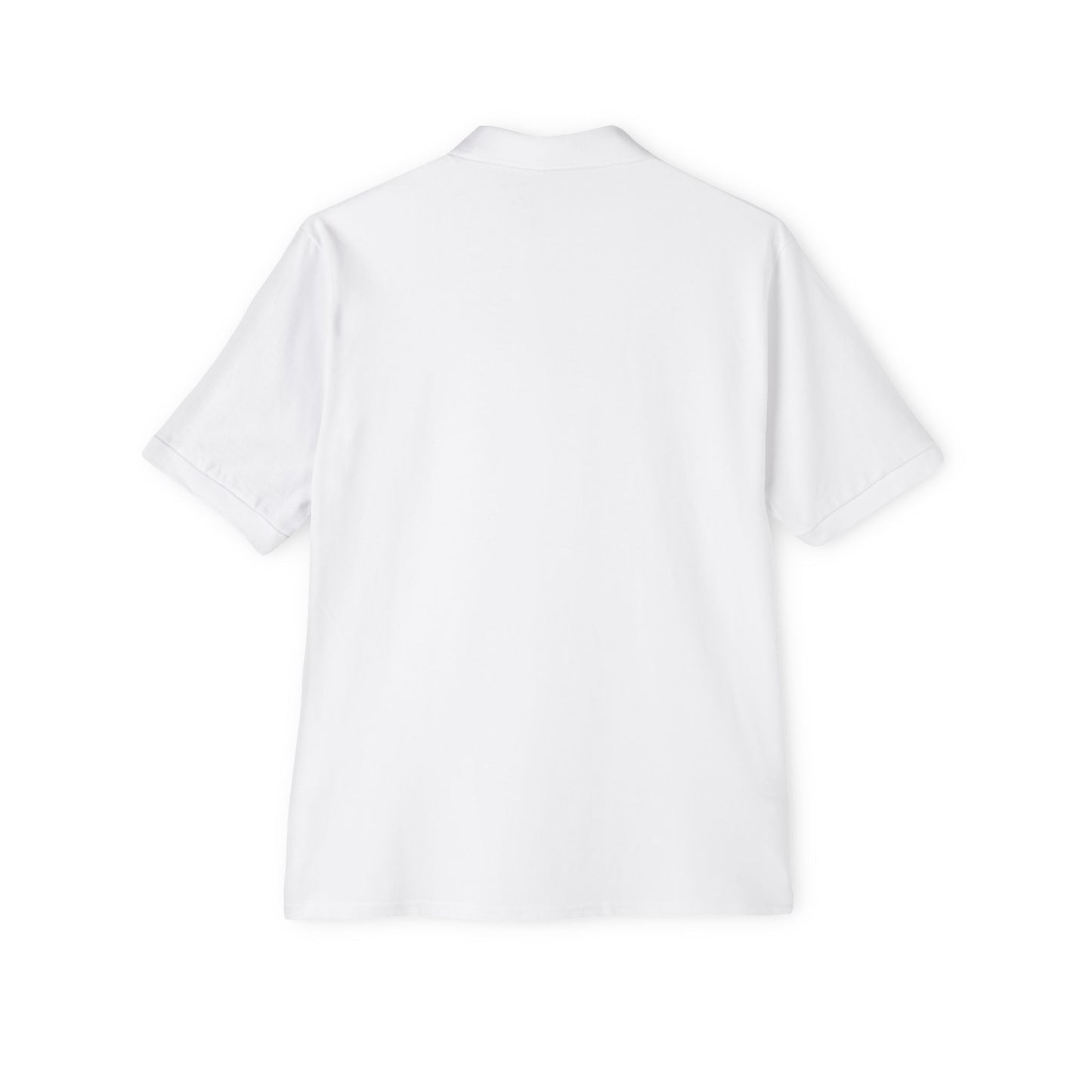Surfboard Script Polo - White