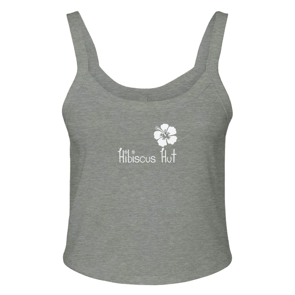 Hibiscus Hut Cropped Tank