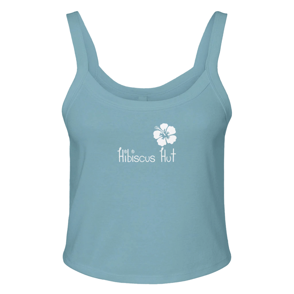 Hibiscus Hut Cropped Tank