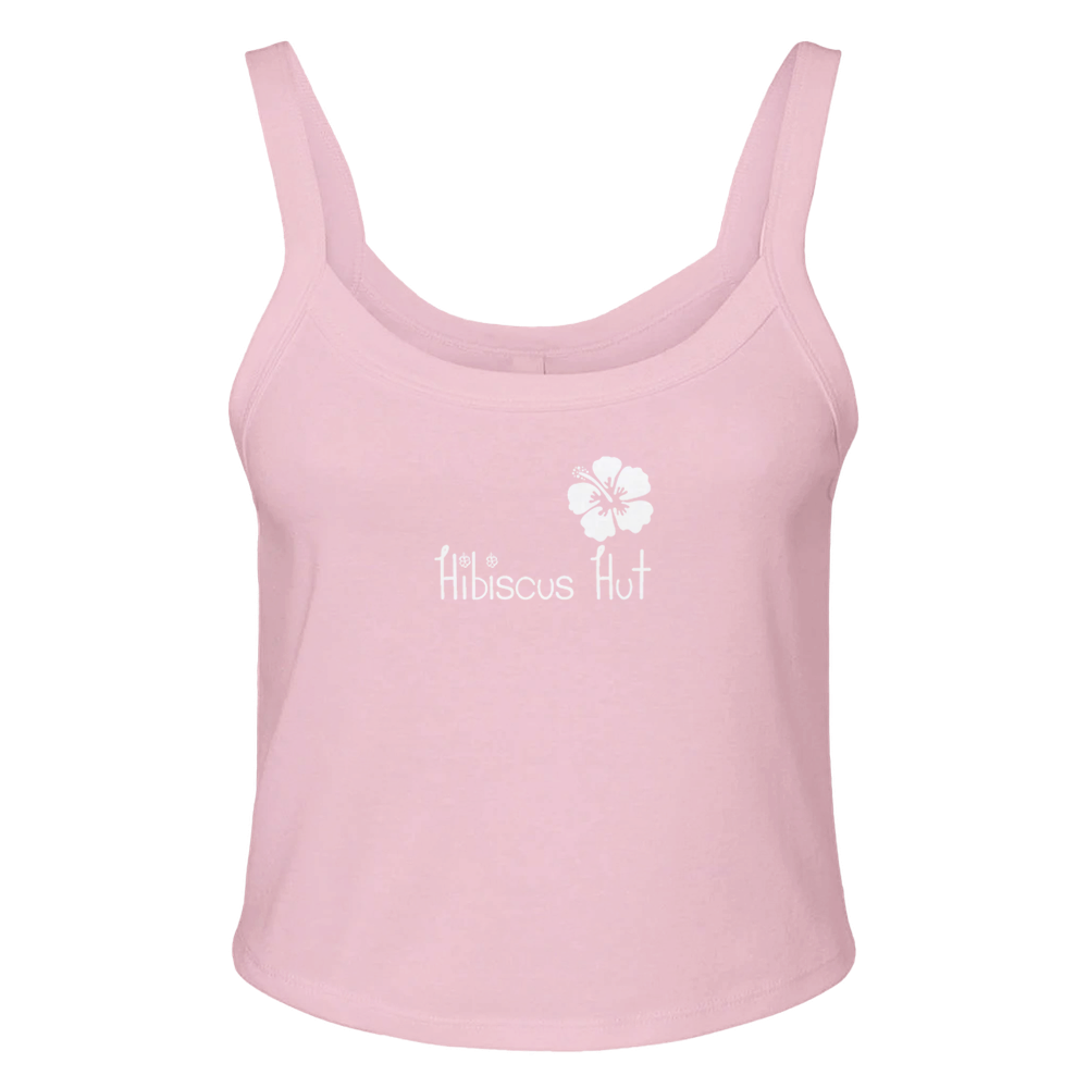 Hibiscus Hut Cropped Tank